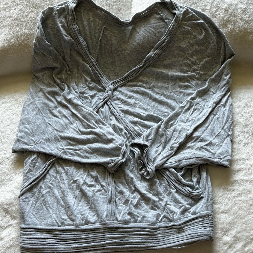 Gray Women's Top